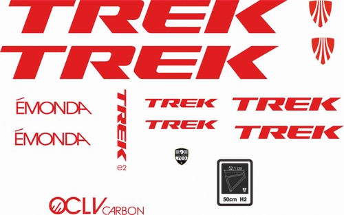 Adesivi telaio trek emonda slr - adesivi,
